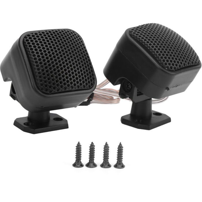 Haut-parleur stéréo haute puissance 500W 2 pièces avec 4 vis de montage système Audio de voiture universel
