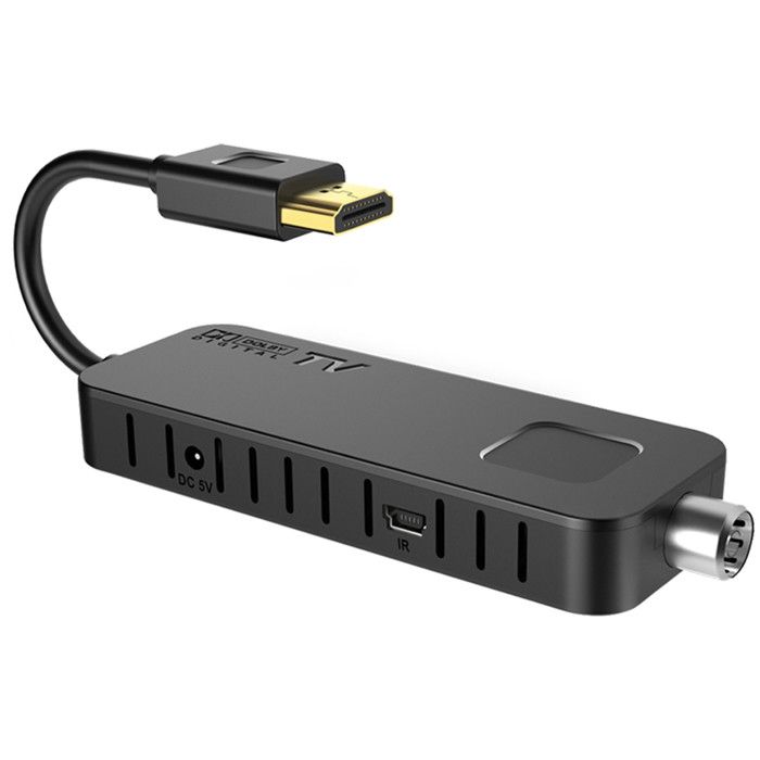 Tuner TV STICK DVB-T2 LTC pour la télévision terrestre qualité Full HD 1080 fonction TIMESHIFT LXDVB213M