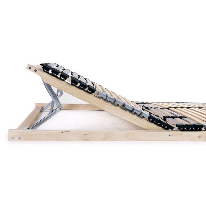 Cadre à lattes sans matelas Lits & accessoires - avec 42 lattes 7 zones 100 x 200 cm - {1 pièce} kfd5518100