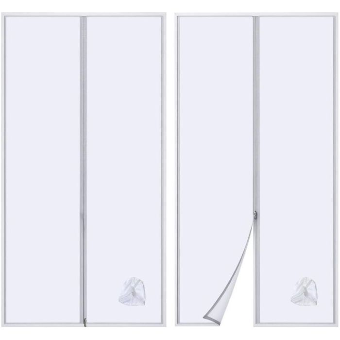 Joint de porte clim mobile – Étanche anti-UV 120x240cm – Pose sans outil