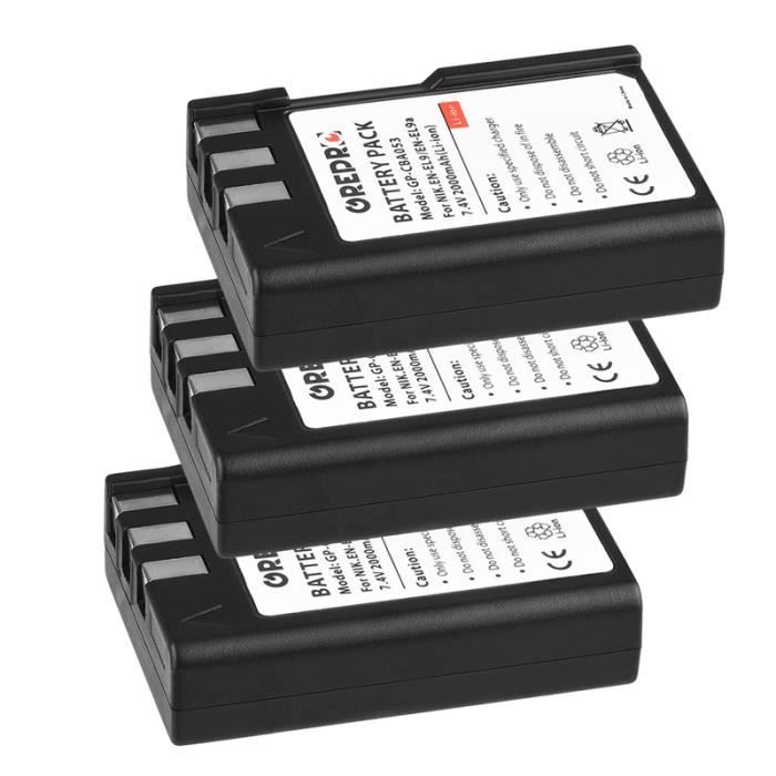 Batteria Powershot Elph Batteria Ricambio DSTE Per Canon NB-9L - 2 Pezzi, 1300mAh, Compatibile Con PowerShot E IXUS Batteria Fotocamera Canon - Foto 5