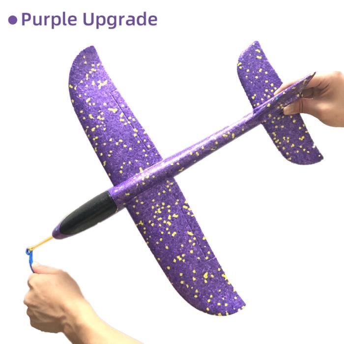Full LED Rouge 48cm-Jet De Main Avion Epp Mousse En Plein Air Lancement Full LED Rouge 48cm-Jet De Main Avion Epp Mousse En Plein Air Lancement