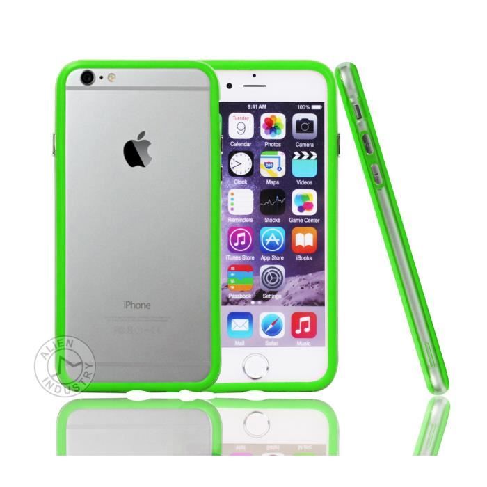 coque iphone 7 silicone vert