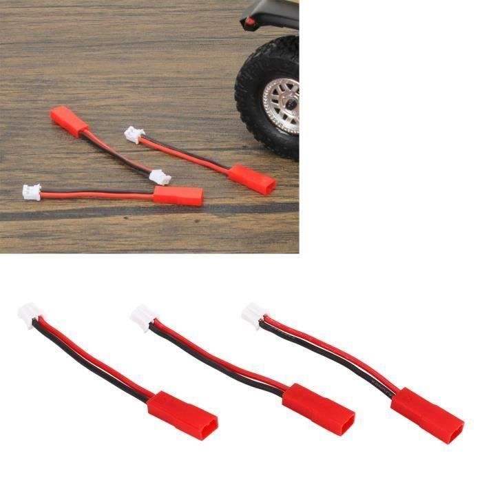 Câbles Adaptateurs De Batterie Lipo, 3 Connecteurs D