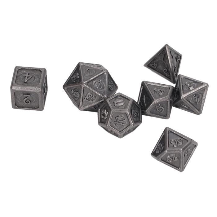 Vidéos sur Quel est Vente en gros d'usine de nouveaux dés en métal colorés, forme polyédrique personnalisée pour les jeux RPG DnD