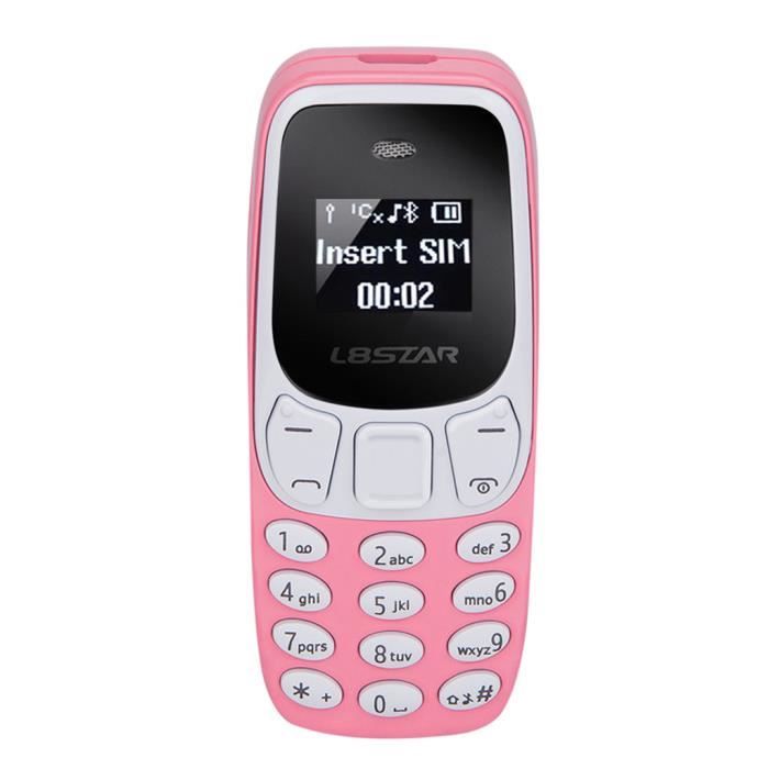 L8star Bm10 Mini Cadran Quadri Bande Telephone Deverrouille