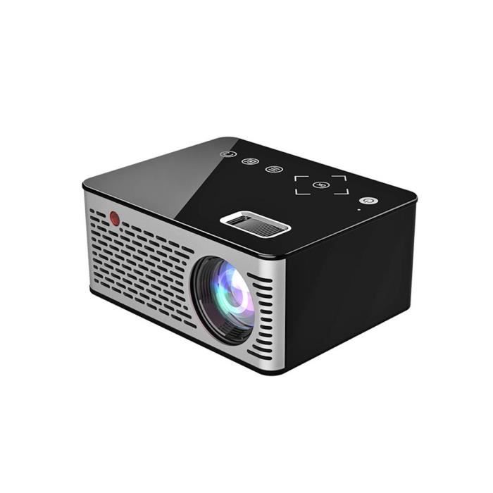 T200 Poche LED Mini projecteur HDMI USB AV vidéo projecteur jeu Beamer