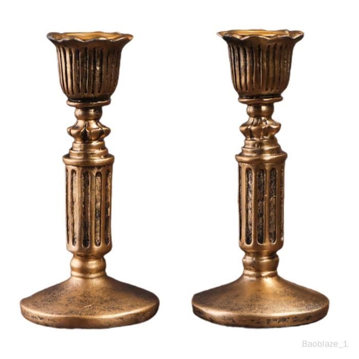 Bougeoir En Métal De Style Médiéval Rétro, Chandelier Décoratif Portable En Forme De Cône, Pour La Maison, Décoration De Fête De Mariage, 1 Pièce | Rakuten