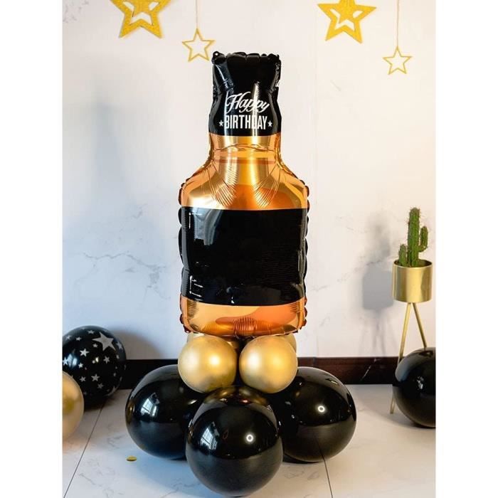 Capybara Décorations de fête d'anniversaire – Accessoires avec bannière Happy Birthday, décorations de cupcakes, décorations de gâteau, ballons