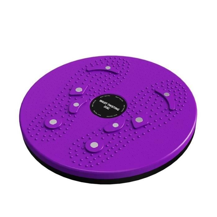 Disque Torsion Taille Double Base - Twister Réglable 55-75 Cm, Capacité 150 Kg, écran LCD, Bandes Résistance