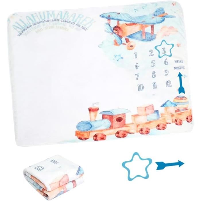 Lot De 3 Langes En Bambou/Coton 80x80cm - Couverture Bébé Multifonction - Doux, Respirant - Motif Garden Explorer (Filles)