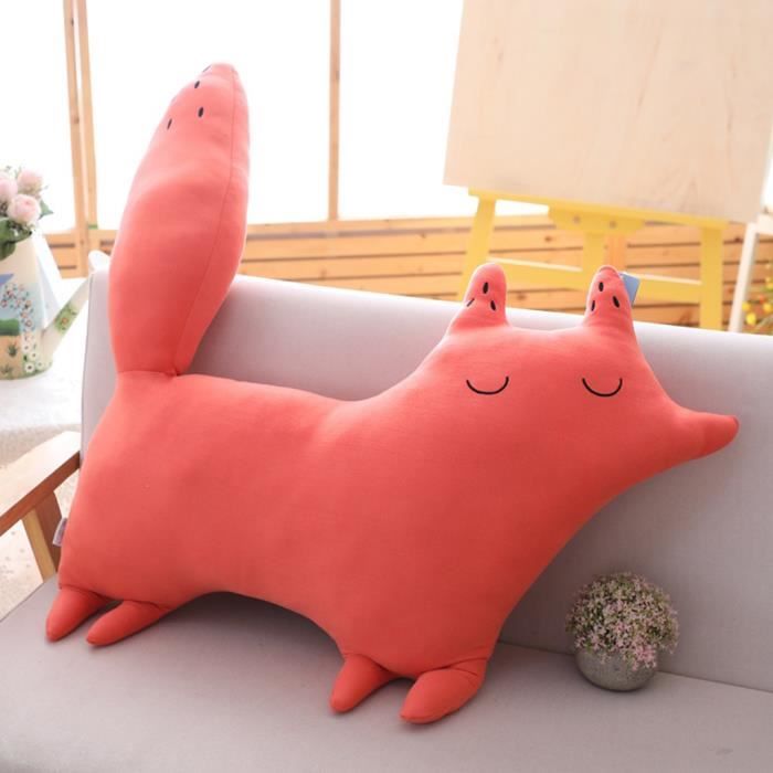 Coussin,rond en peluche pour gâteau,mignon,poupée douce colorée,Macaron