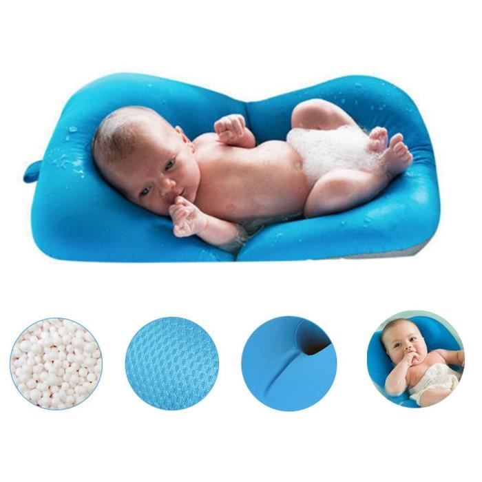 Tapis De Bain Pour Nourrisson Bebe Flottant Coussin De Bain Pour Nourrisson Chaise Longue Nouveau Ne Bleu 37x57cm Cdiscount Puericulture Eveil Bebe
