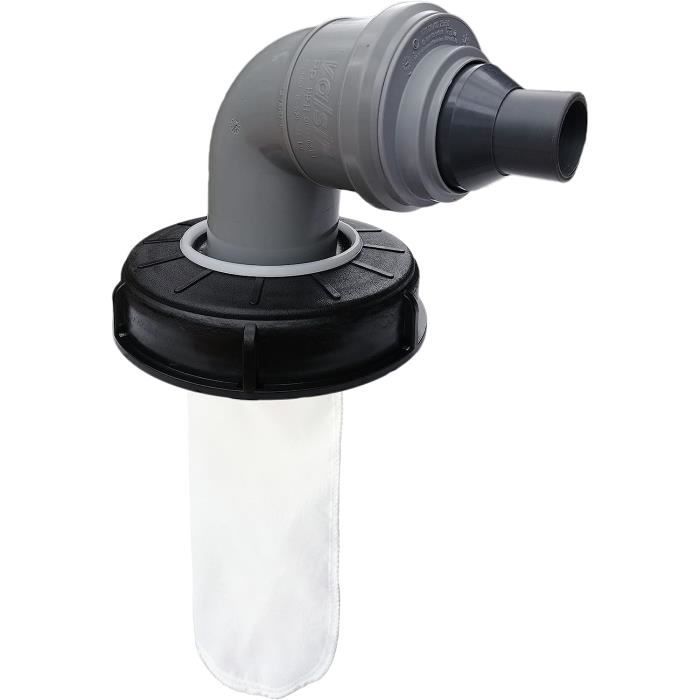 FN-Technik Coperchio Filtro Per IBC – DN 150, Con Feltro Filtrante 100 μm, Per Acqua Piovana