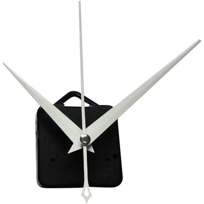 Aiguilles D'Horloge Japonaises à Quartz - 112mm Métal Noir - Compatibles Mécanismes 12888/1668/HD-1688