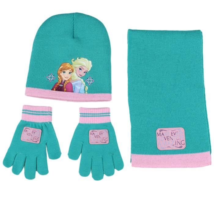 Ensemble gant bonnet echarpe reine des neiges best sale