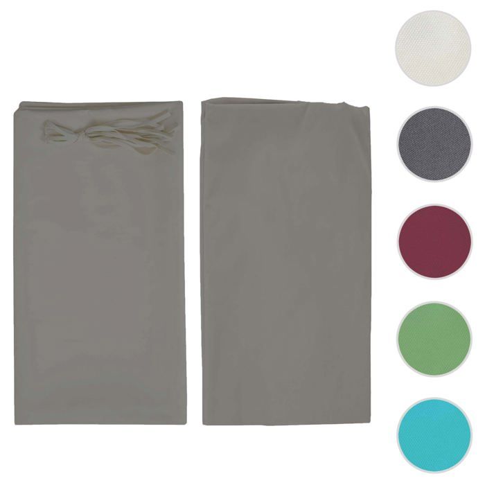 Toile de rechange pour toit de pergola Baia 3x3m ~ taupe