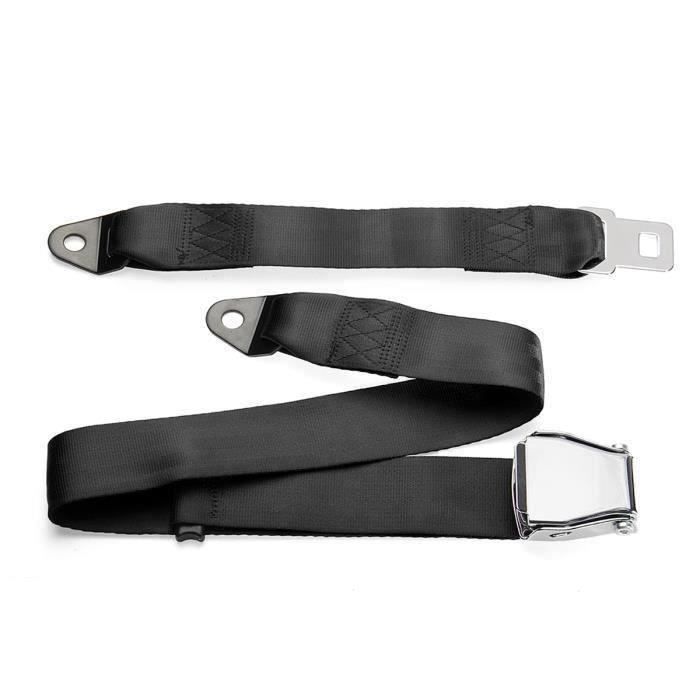 Ceinture de sécurité d'extension de voiture d'avion en polyester