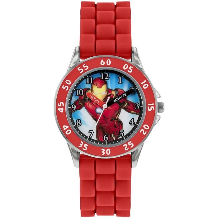 Avengers Garçon Analogique Quartz Analogique Montre Avec Silicone Sangle  AVG9034 , - Achat/vente montre - Cdiscount