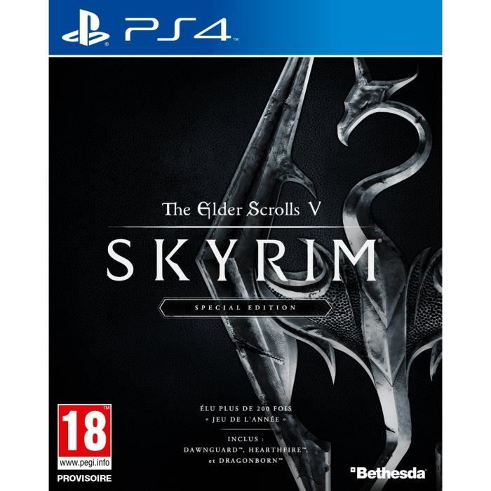 Jeu De Rôle - Bethesda Softworks - The Elder Scrolls V : Skyrim - Special Edition - En Boîte - PS4