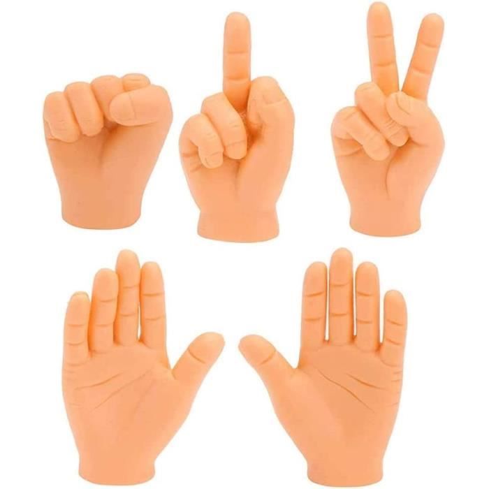 Collection de marionnettes à main dessinés à la main | Vecteur Premium