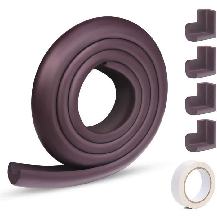 HOTUT Kit Protection Bébé - 2m Mousse Angles + 4 Coins + 2 Serrures Tiroir - Antichoc