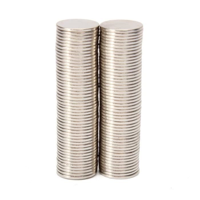 AIMANT NEODYME N50 MAGNET 12mm x 1mm SUPER PUISSANT
