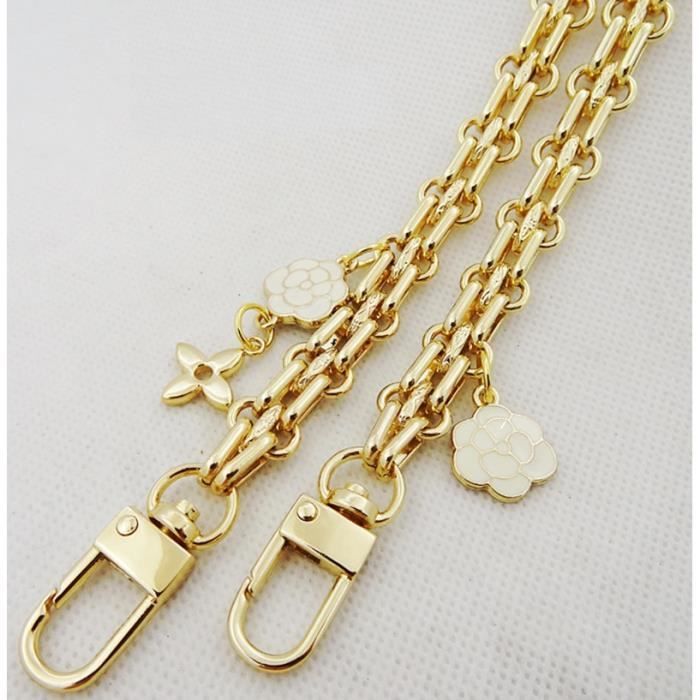 110 cm Chaine De Rechange Pour Sac A Main En Metal Dore 12mm Bandouliere Poignee Cdiscount Bagagerie Maroquinerie