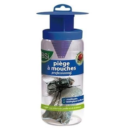 BSI - Piège à mouches - Extérieur avec appât - Attrape et digère jusquà 20 000 insectes