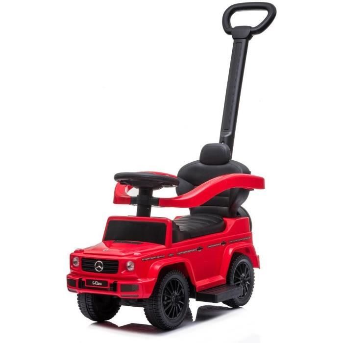 Porteur enfant 3-en-1 - Buddy Toys - BPC 5281 - Mercedes G350d - 2 à 5 ans - Charge max 25 kg - Poignée parentale télescopique