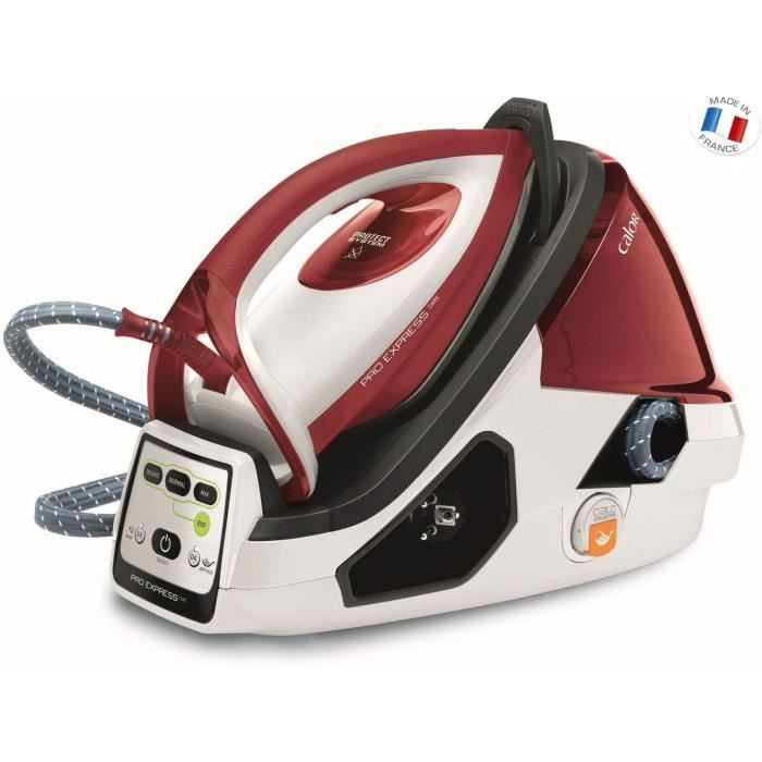 Centrale Vapeur haute Pression de 1,6L avec 7 Bars 2400W blanc rouge
