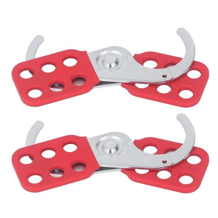Lot De 2 Moraillons à Serrure à Combinaison 3 Chiffres - Laiton - Pour Boîte à Outils, Valise Et Meubles