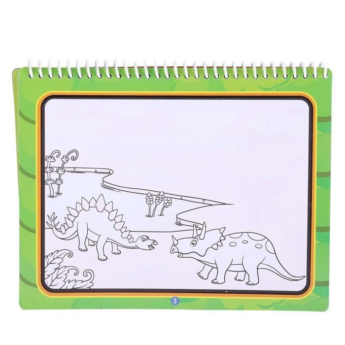 Dioche Livre de dessin d'eau Livre de dessin à colorier à l'eau avec