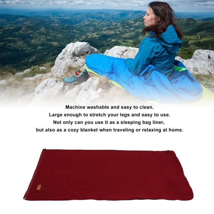 Drap De Sac De Couchage Azarxis - Léger Et Portable Pour 1-2 Personnes - Idéal Camping, Hôtel, Auberge De Jeunesse