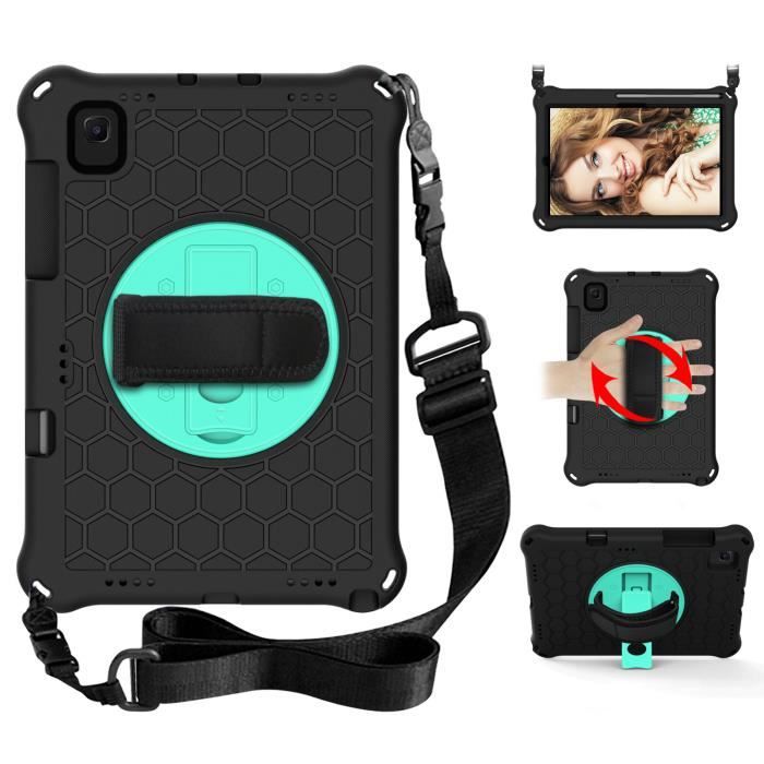 Coque Samsung Galaxy Tab S6 Lite (SM-P610- SM-P615) Tablette ??tui Housse avec Support Rotatif ?� 