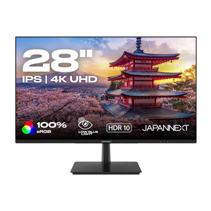 Ecran PC JAPANNEXT 28 IPS 4K UHD 3840x2160 JN IPS2802UHDR - vue 2