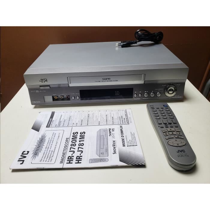 JVC HRJ780MS LECTEUR ENREGISTREUR K7 CASSETTE VHS K7