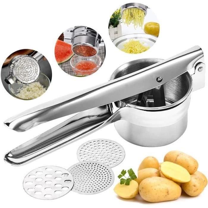 TEMPSA Presse Purée Manuel Agitateur En Acier Inox Pr Pomme de Terre TEMPSA Presse Purée Manuel Agitateur En Acier Inox Pr Pomme de Terre