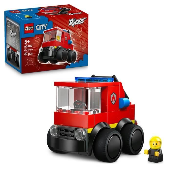 LEGO City Camion de pompiers 60482 - vue 6