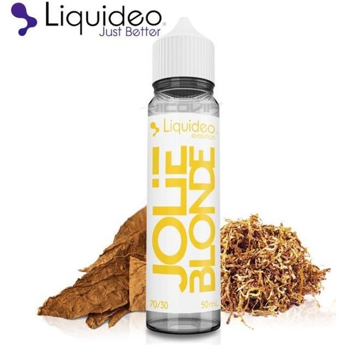 E-liquide Liquideo Jolie Blonde 50ml - 6mg + 1 Eliquide Nicovip Alabama