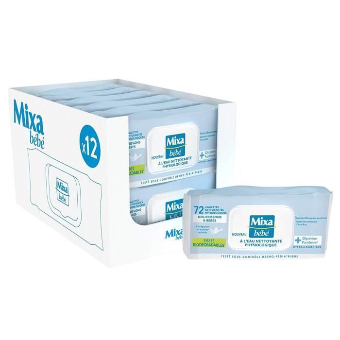 Lingettes Mixa Bebe Cdiscount