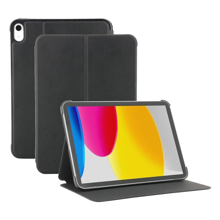 Coque Éco-conçue pour iPad Air 11 2024 (M2) Étui Protection Antichoc avec Rabat Intelligent Veille/Réveil Automatique Noir
