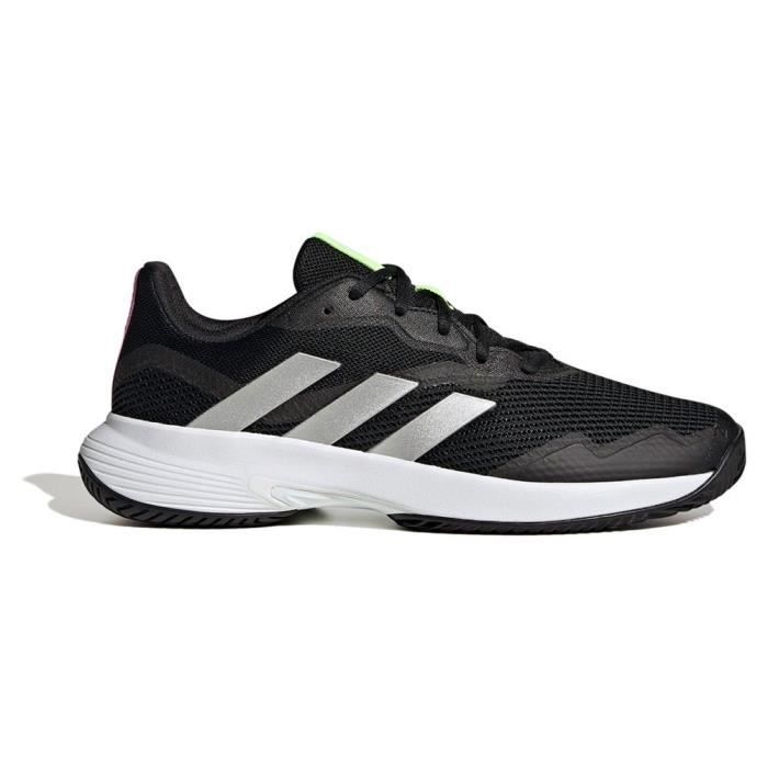 Adidas Homme Courtjam Control M Chaussures de Tennis Noir Blanc (Negbas Plamet Ftwbla) 44 EU Adidas Homme Courtjam Control M Chaussures de Tennis Noir Blanc (Negbas Plamet Ftwbla) 44 EU
