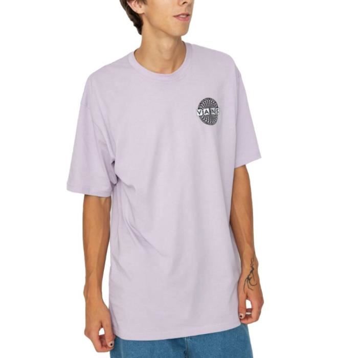 Vans Baskets - VANS - WARPED CHECKERBOARD LO - Homme - Lacets - Violet