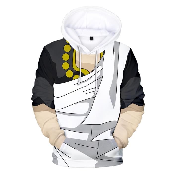 FLYCHEN Femme 3D Pull 3D Fairy Tail Sweats /à Capuche imprim/é Fans Sweat Cosplay d/éguisement Manga Japonais