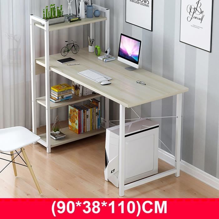 NEUFU Bureau Ordinateur Portable Moderne Simple Chevet Bureau Ordinateur  avec Tiroir de Rangement - Cdiscount Maison