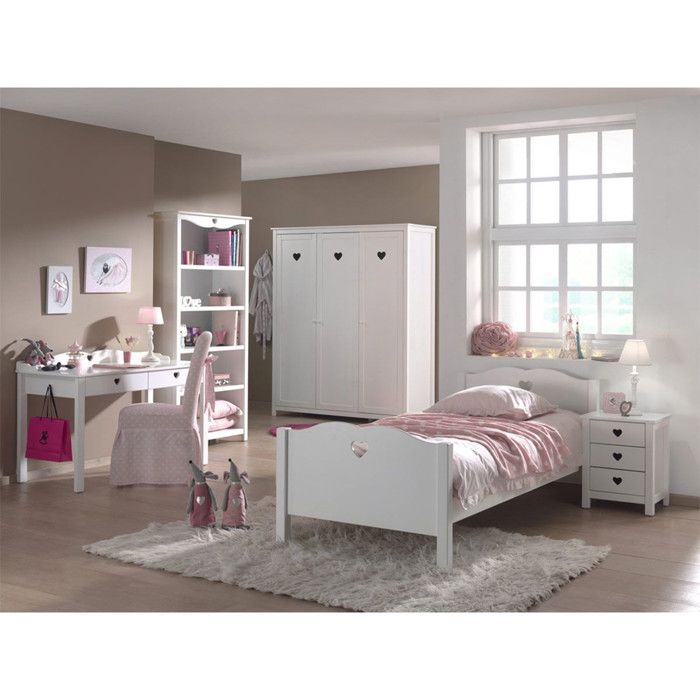 Chambre Complète Enfant 5P Amori Blanc Chambre Complète Enfant 5P Amori Blanc