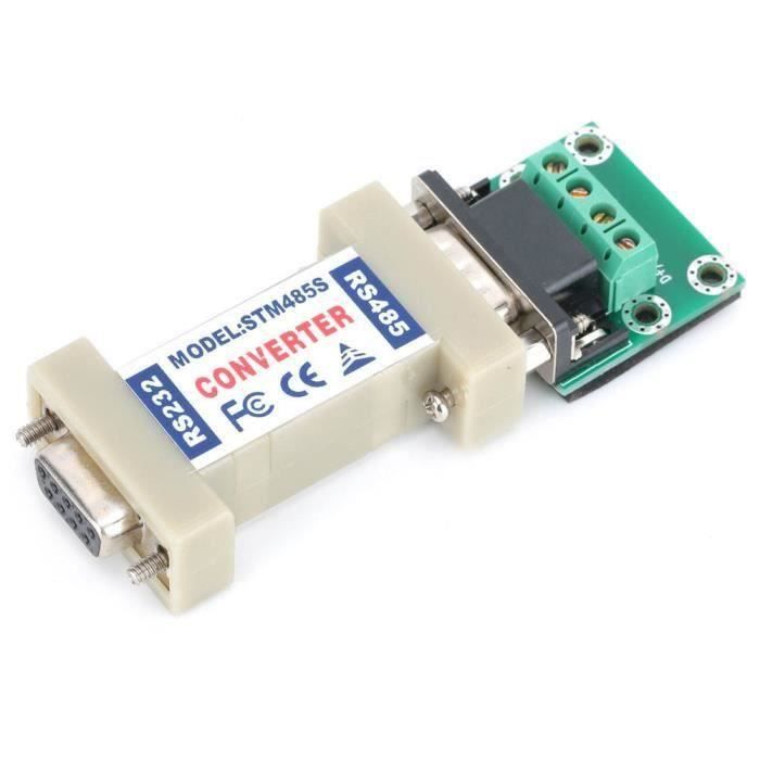 Convertisseur Passif RS232 Vers RS485 – Adaptateur Série Sans Alimentation Externe – Portée 1200m