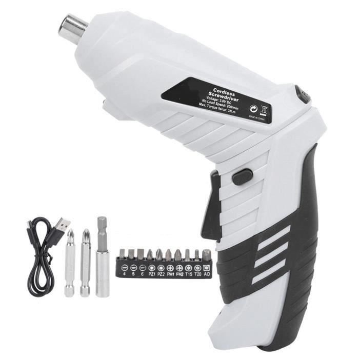 TONYSA Automatique chaîne pistolet à ongles perceuse électrique vis