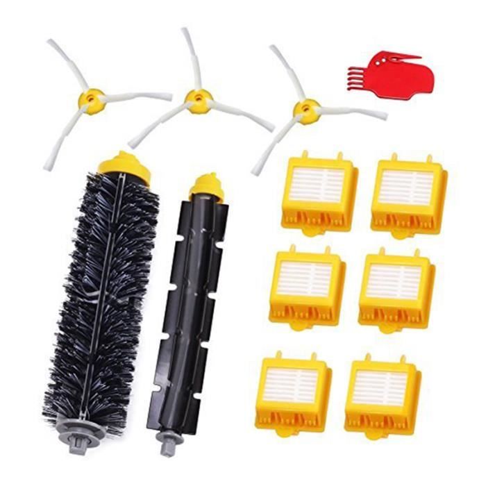 Pièces de Rechange Accessoires Pour Irobot Roomba 782 780 774 772 770 776  760 Jeu de Filtres Irobot 12 Pièces - Cdiscount Electroménager